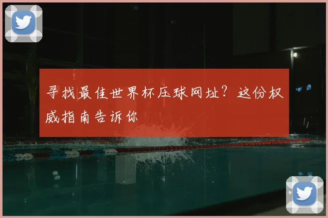 寻找最佳世界杯压球网址？这份权威指南告诉你